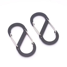 Load image into Gallery viewer, 2 -pack Carabiner Clips, double-Gated Carabiner