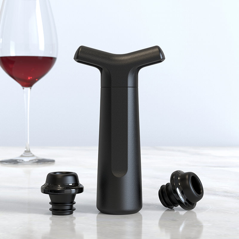 Wholesale Wine Vacuum Pump Stainless Steel Bottle Stopper Bulk Stoppers