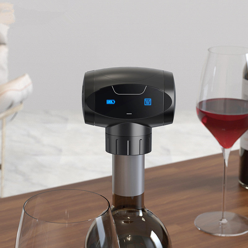 HOT  NEW Cordless Electric Wine Vacuum Pump Stopper with LED Light