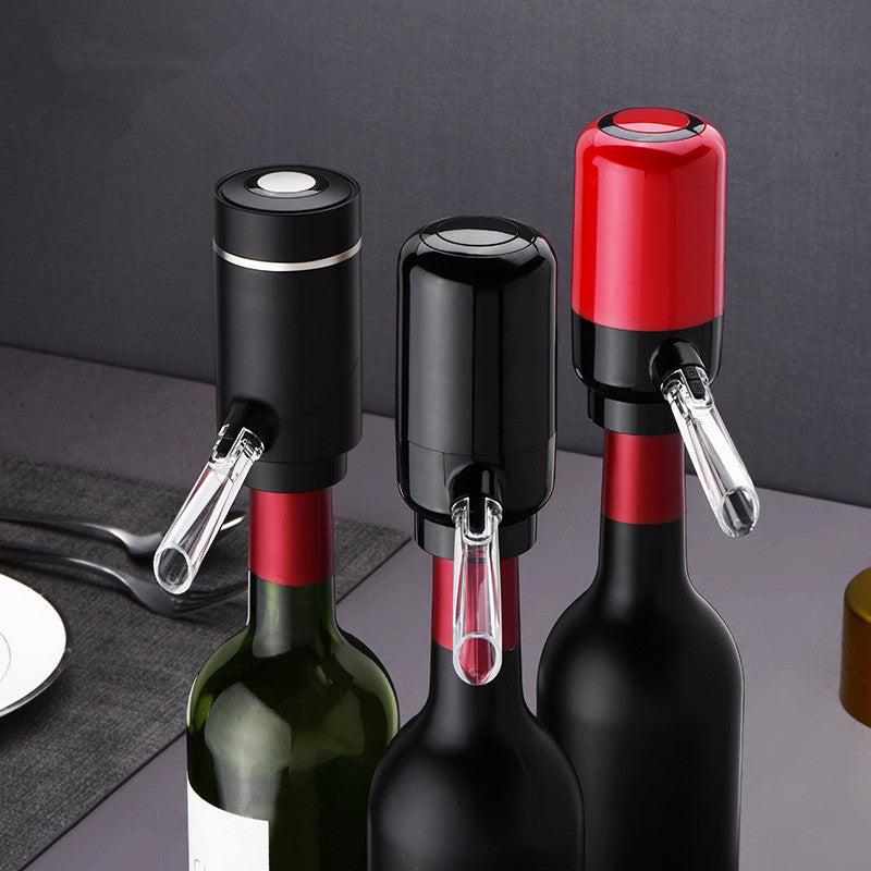 Smart Electric Automatic Wine Aerator Dispenser with Storage Base