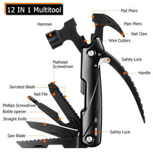 Load image into Gallery viewer, Multitool Camping Accessories, Multitool Hammer Camping Gear Survival Tool
