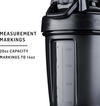 Load image into Gallery viewer, Shaker Bottle Perfect for Protein Shakes and Pre Workout, 20-Ounce, Clear/Black
