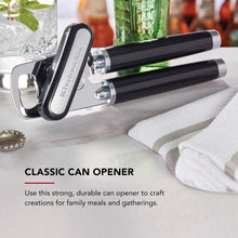 Load image into Gallery viewer, Classic Multifunction Can Opener / Bottle Opener, 8.34-Inch, Black
