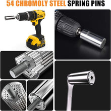 Load image into Gallery viewer, Super Universal Socket Tools Gifts for Men - Christmas Stocking Stuffers for Men Socket Set with Power Drill Adapter Grip Socket Cool Gadgets for Men Birthday Gifts for Dad Men Women Husband (7-19mm)
