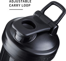 Load image into Gallery viewer, Shaker Bottle Perfect for Protein Shakes and Pre Workout, 20-Ounce, Clear/Black
