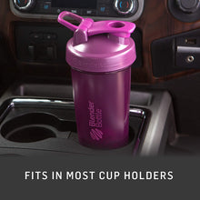 Load image into Gallery viewer, Shaker Bottle Perfect for Protein Shakes and Pre Workout, 20-Ounce, Clear/Black
