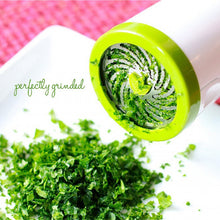 Load image into Gallery viewer, Vegetable Cutter Kitchen Gadgets Cooking Tools Coriander Chopper Grinder Plastic Herb Grinder
