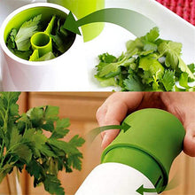 Load image into Gallery viewer, Vegetable Cutter Kitchen Gadgets Cooking Tools Coriander Chopper Grinder Plastic Herb Grinder
